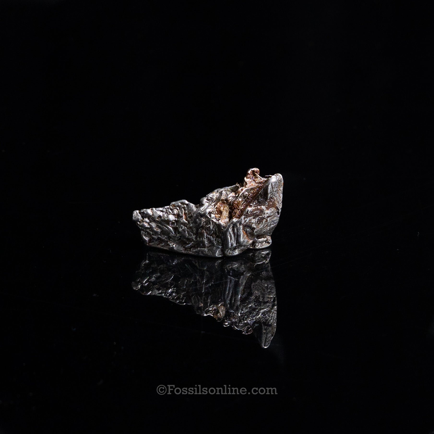 GENUINE Aletai Meteorite in a glass dome