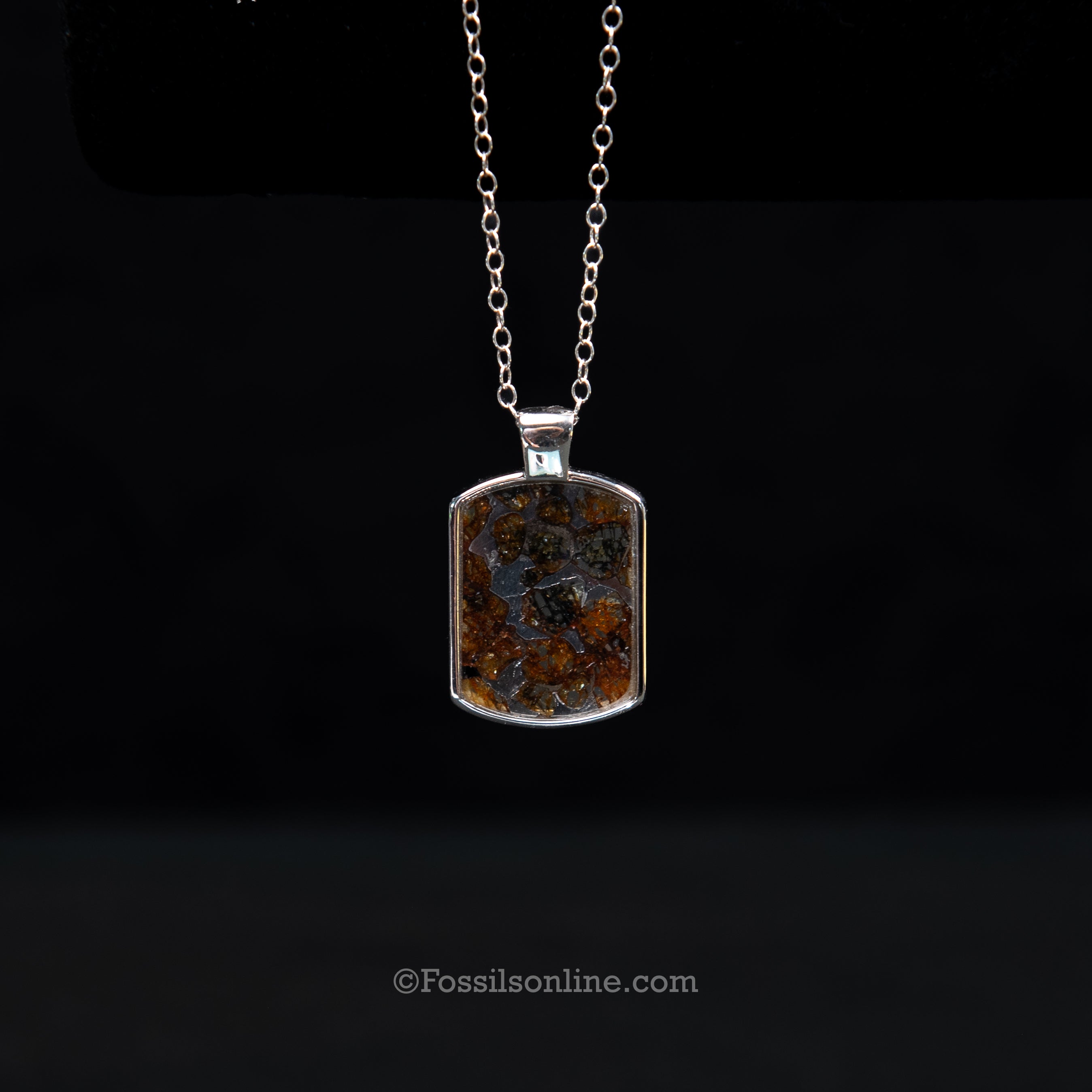 Sericho Meteorite Pendant .925
