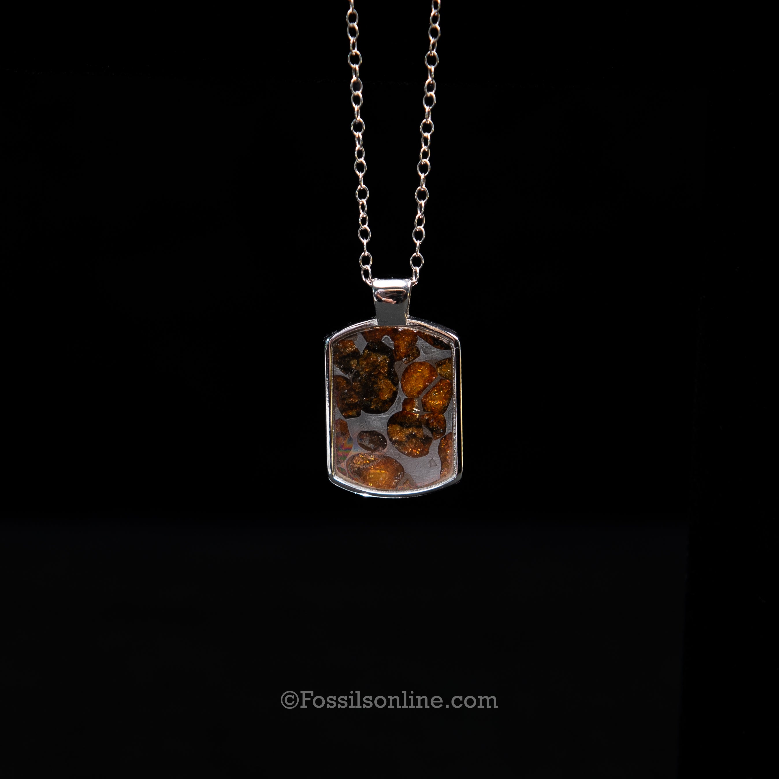 Sericho Meteorite Pendant .925