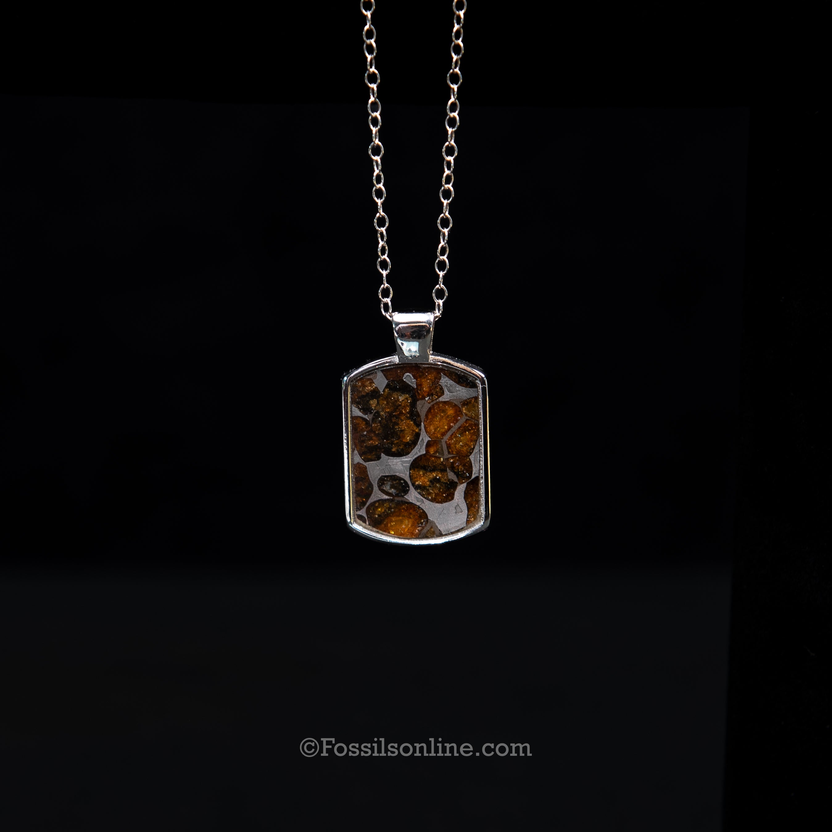 Sericho Meteorite Pendant .925