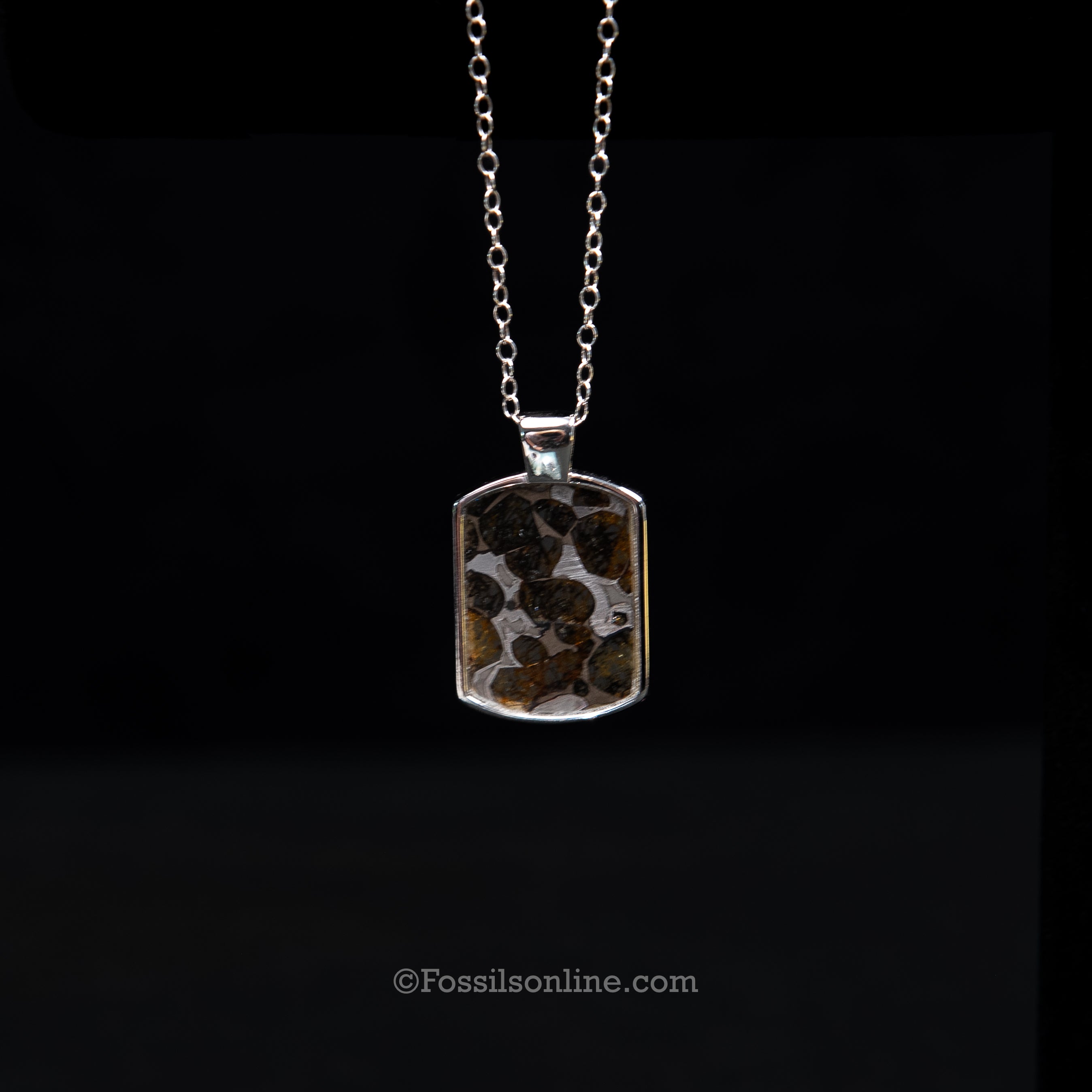 Sericho Meteorite Pendant .925