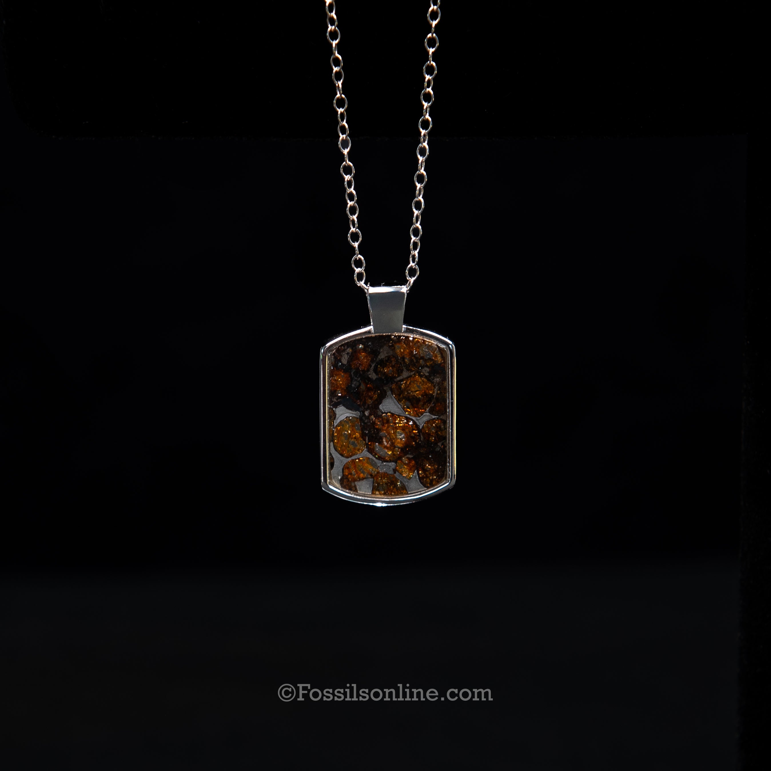 Sericho Meteorite Pendant .925