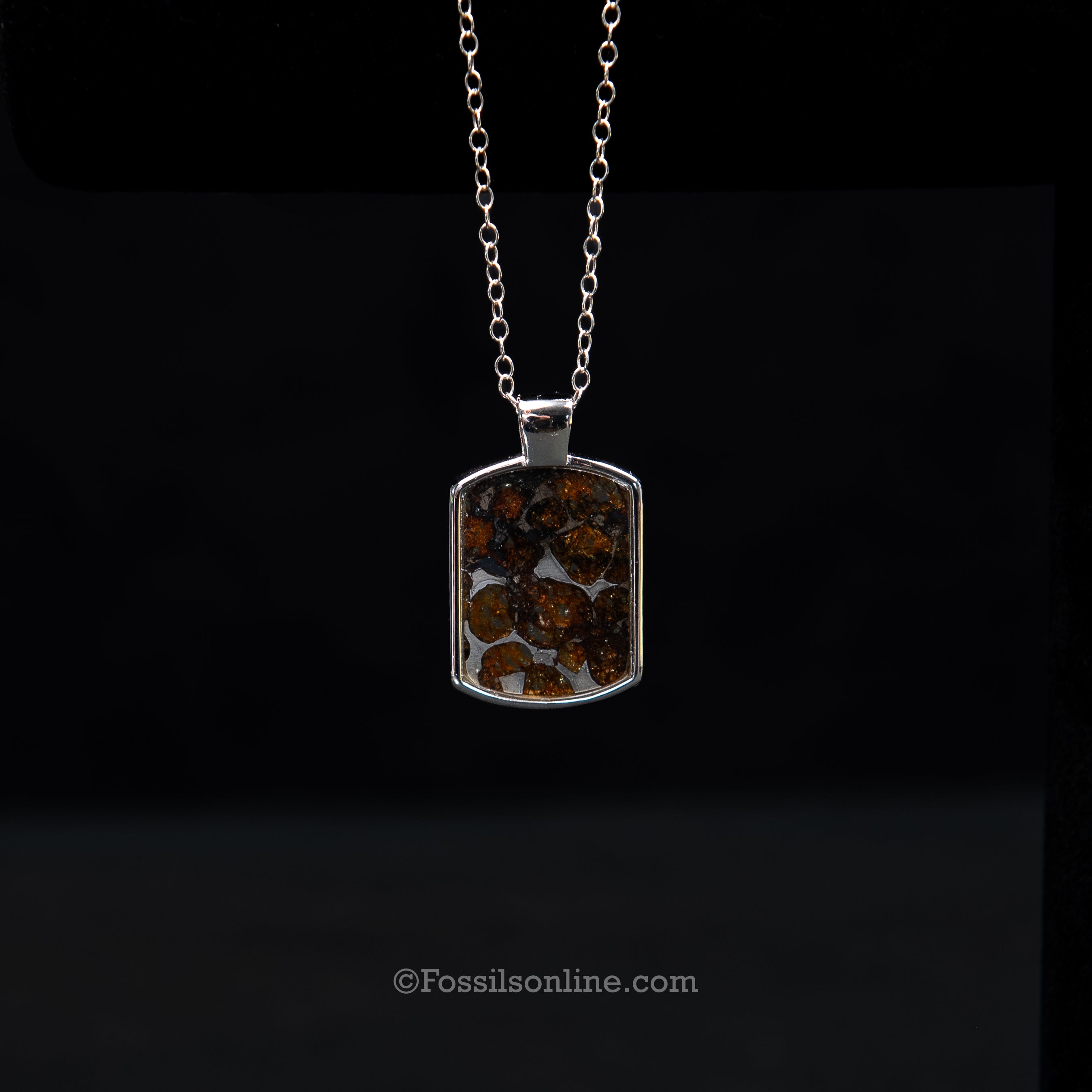 Sericho Meteorite Pendant .925