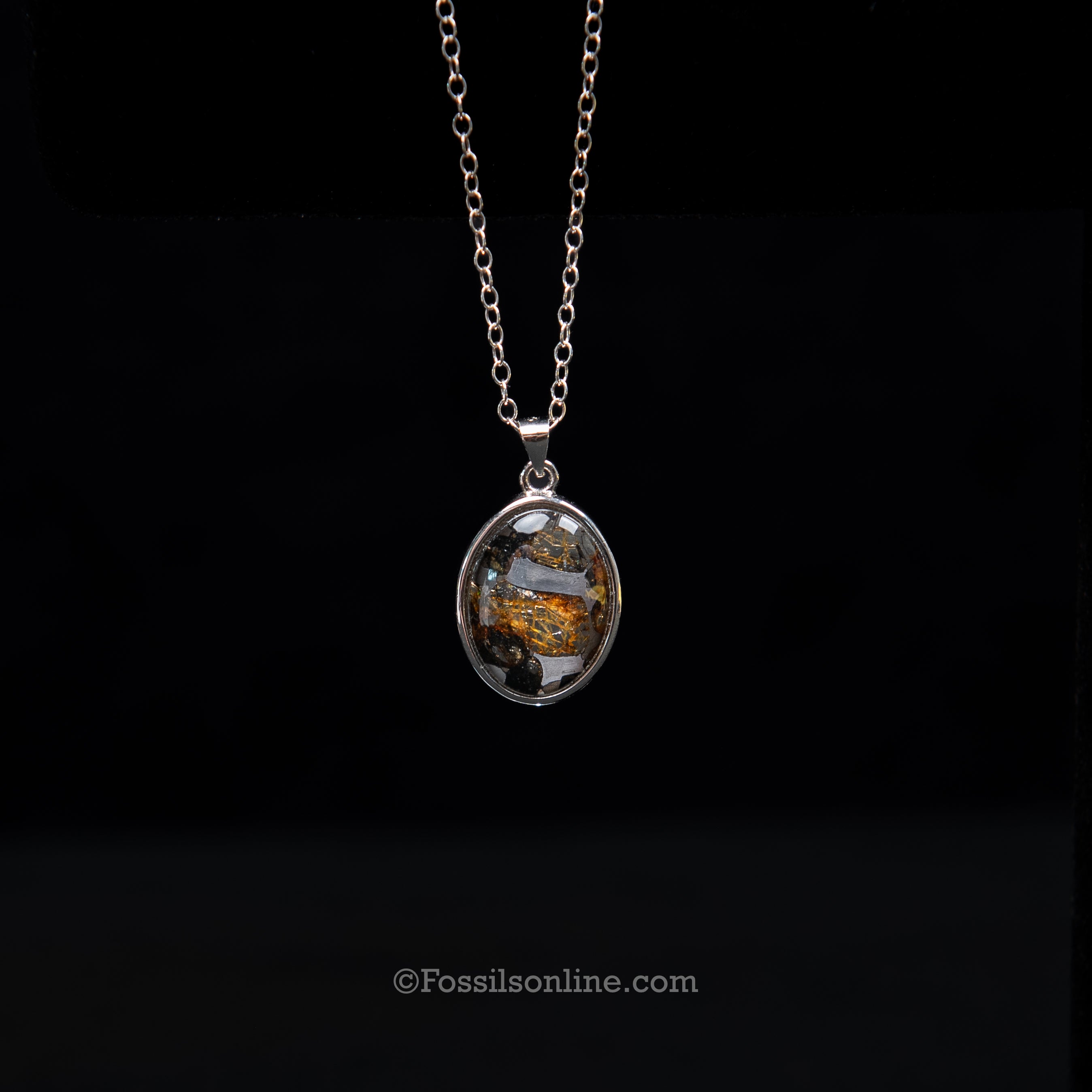 Sericho Meteorite Pendant .925