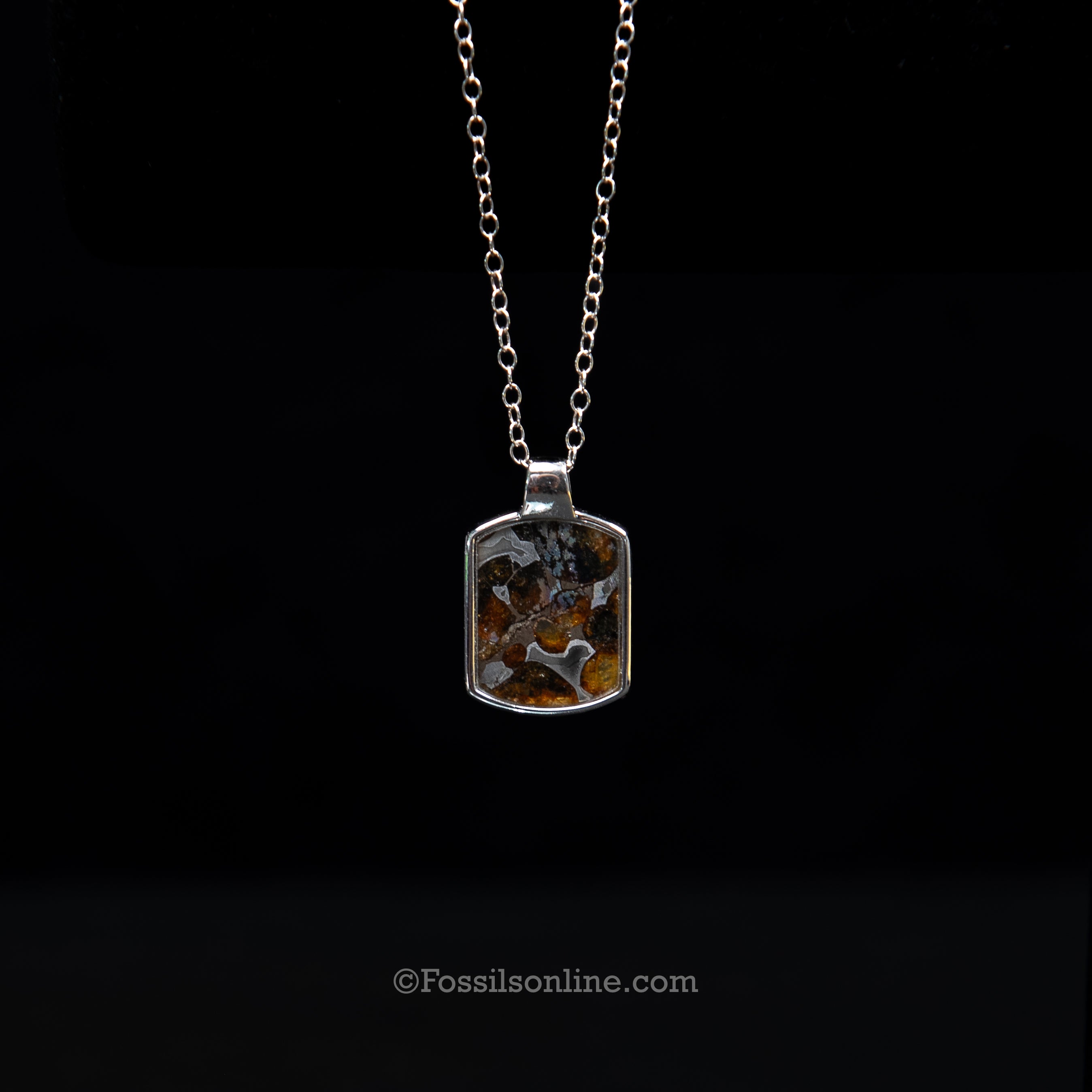 Sericho Meteorite Pendant .925