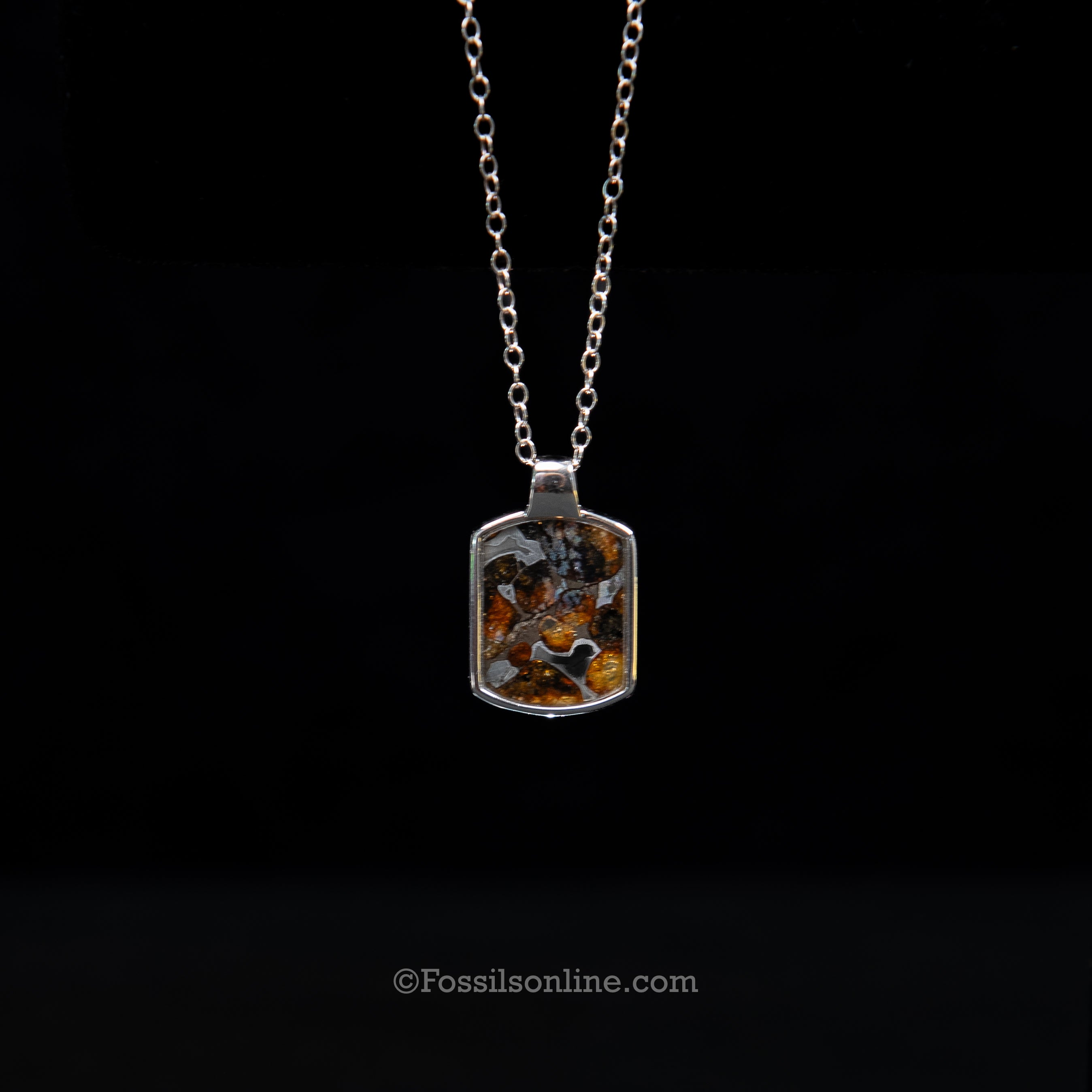 Sericho Meteorite Pendant .925