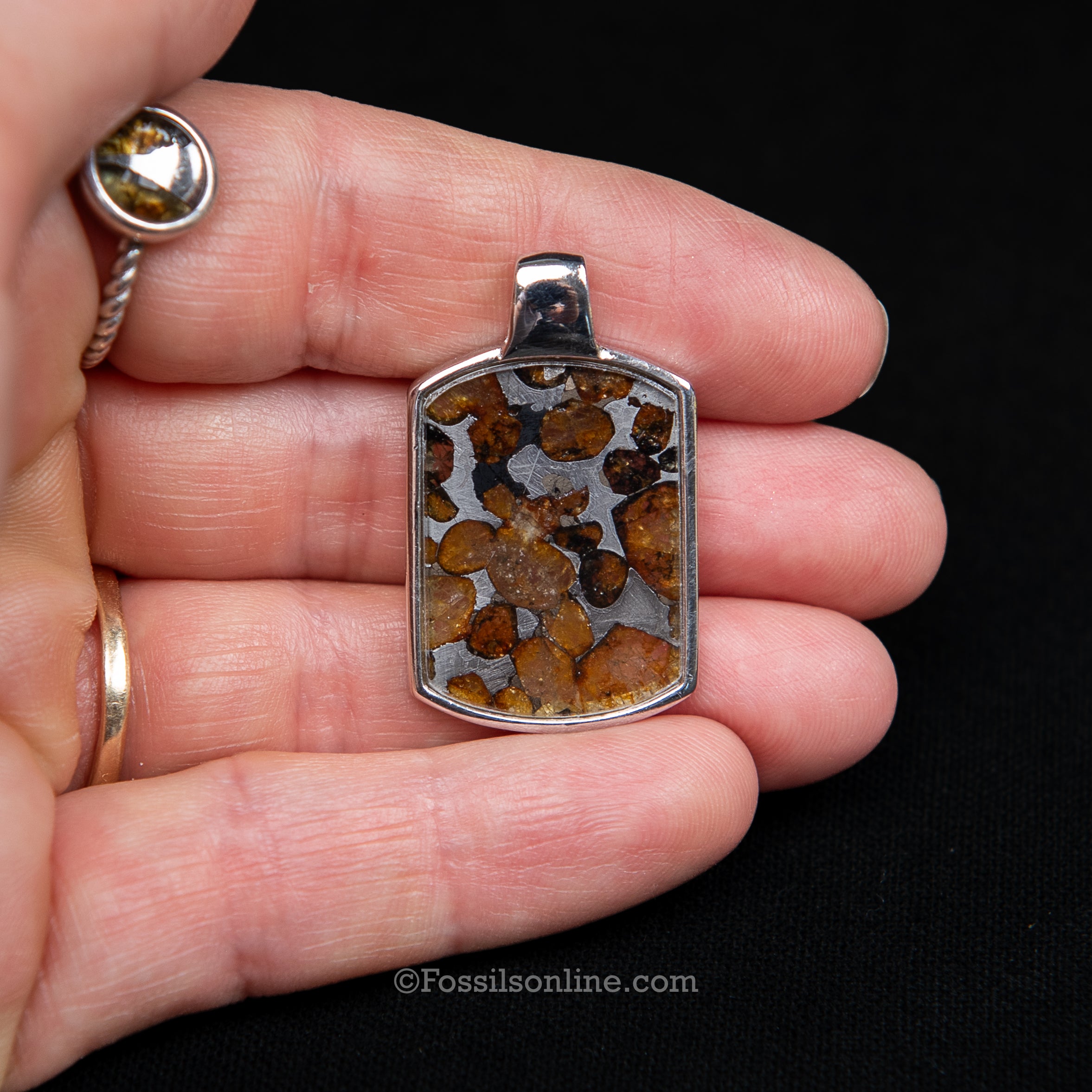Sericho Meteorite Pendant .925