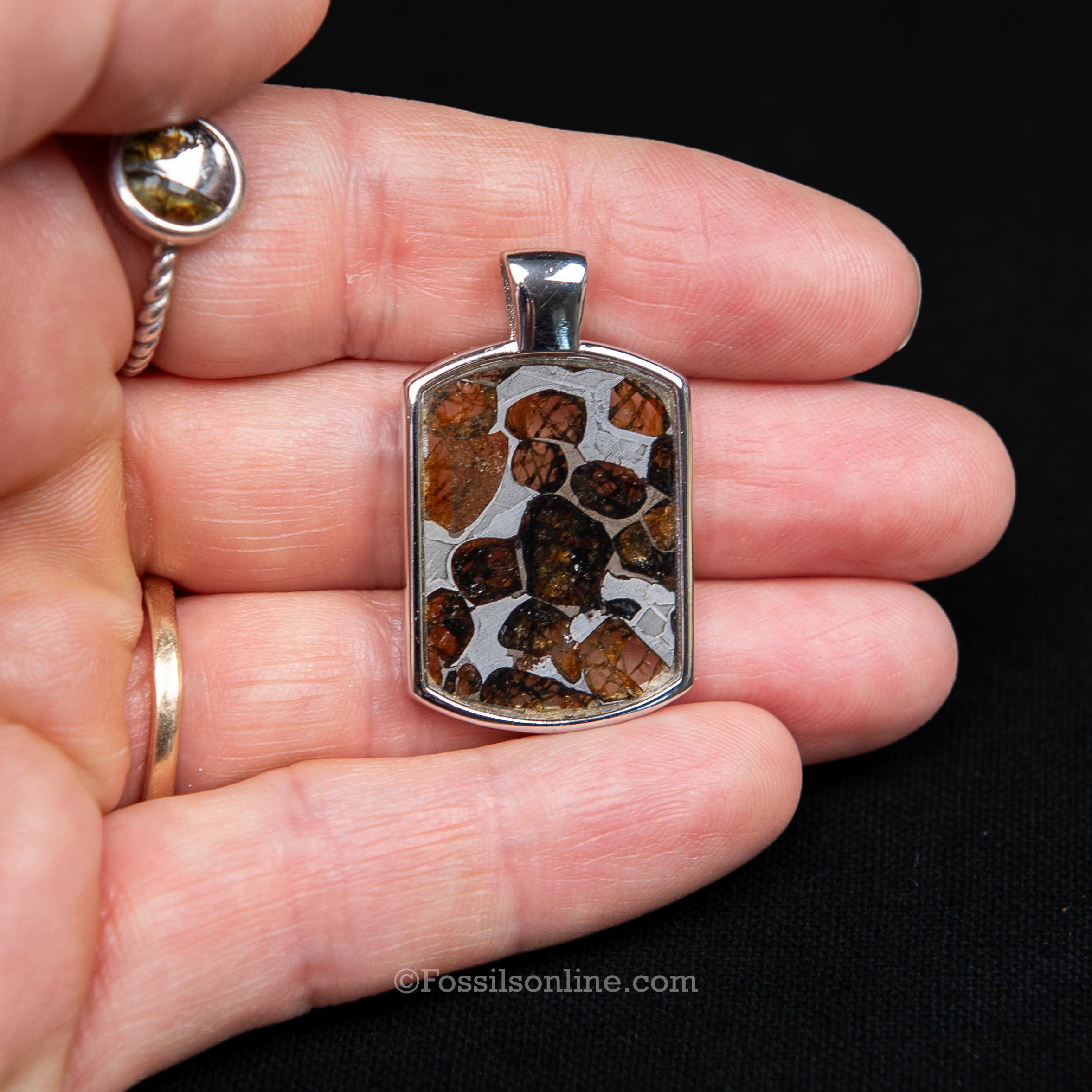 Sericho Meteorite Pendant .925
