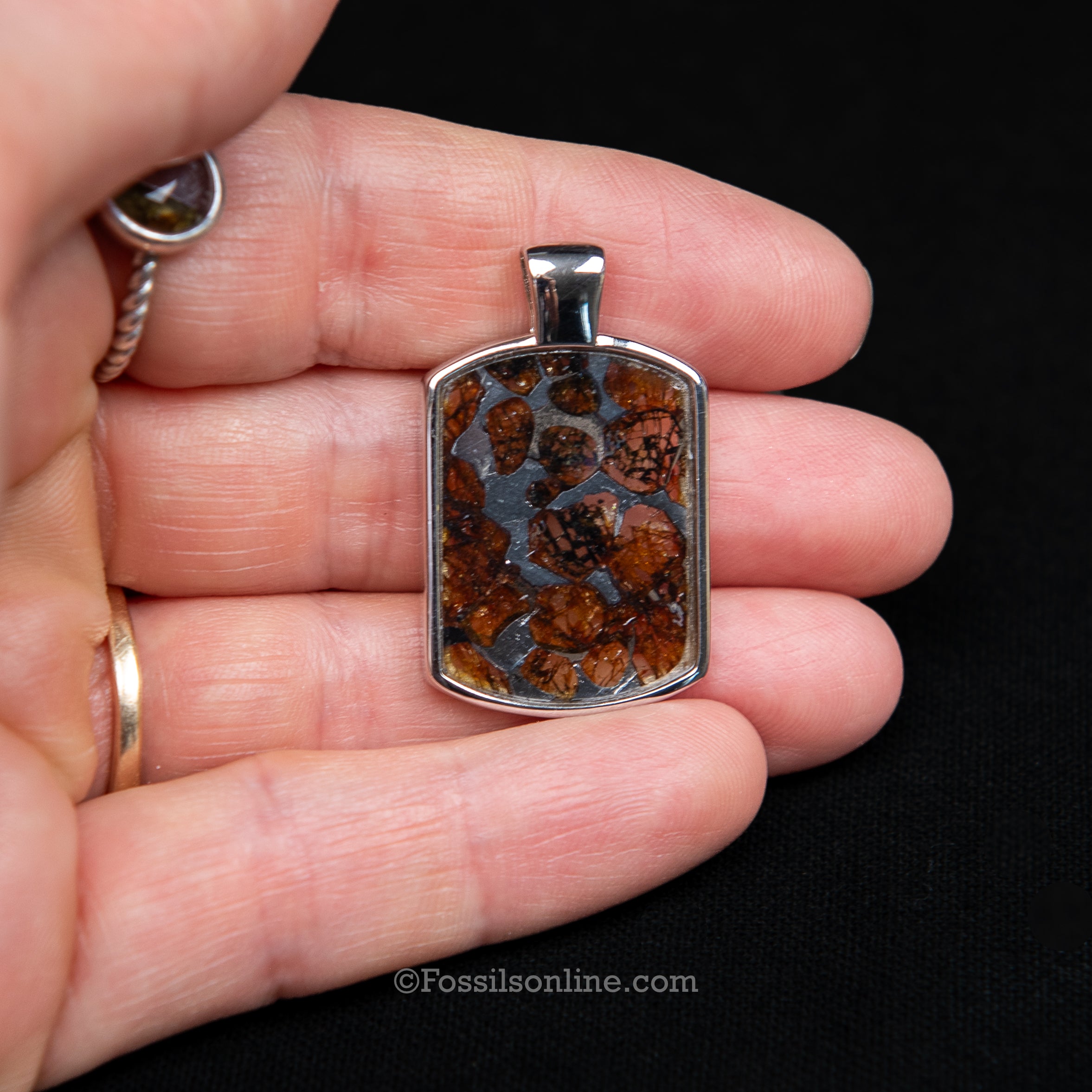 Sericho Meteorite Pendant .925