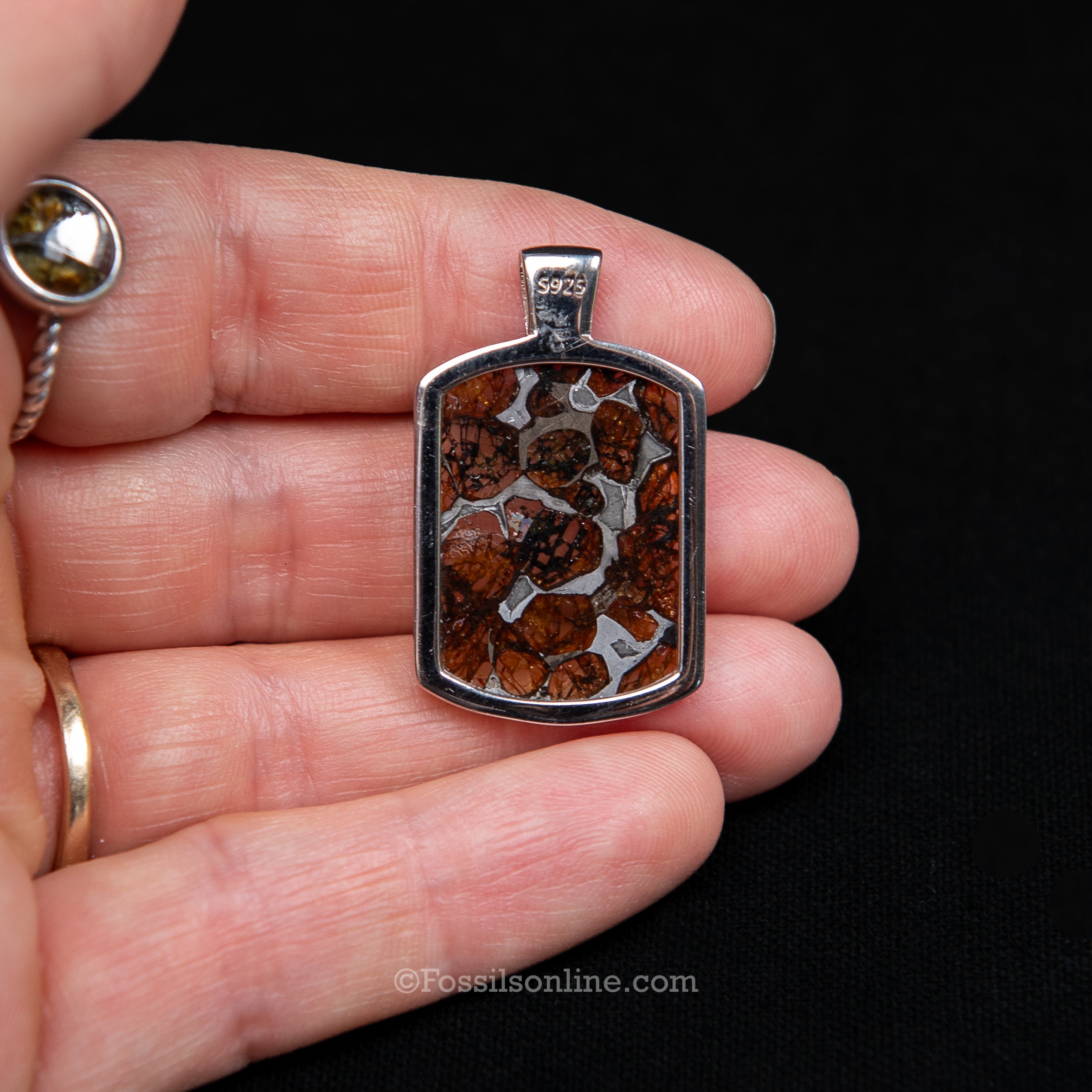 Sericho Meteorite Pendant .925