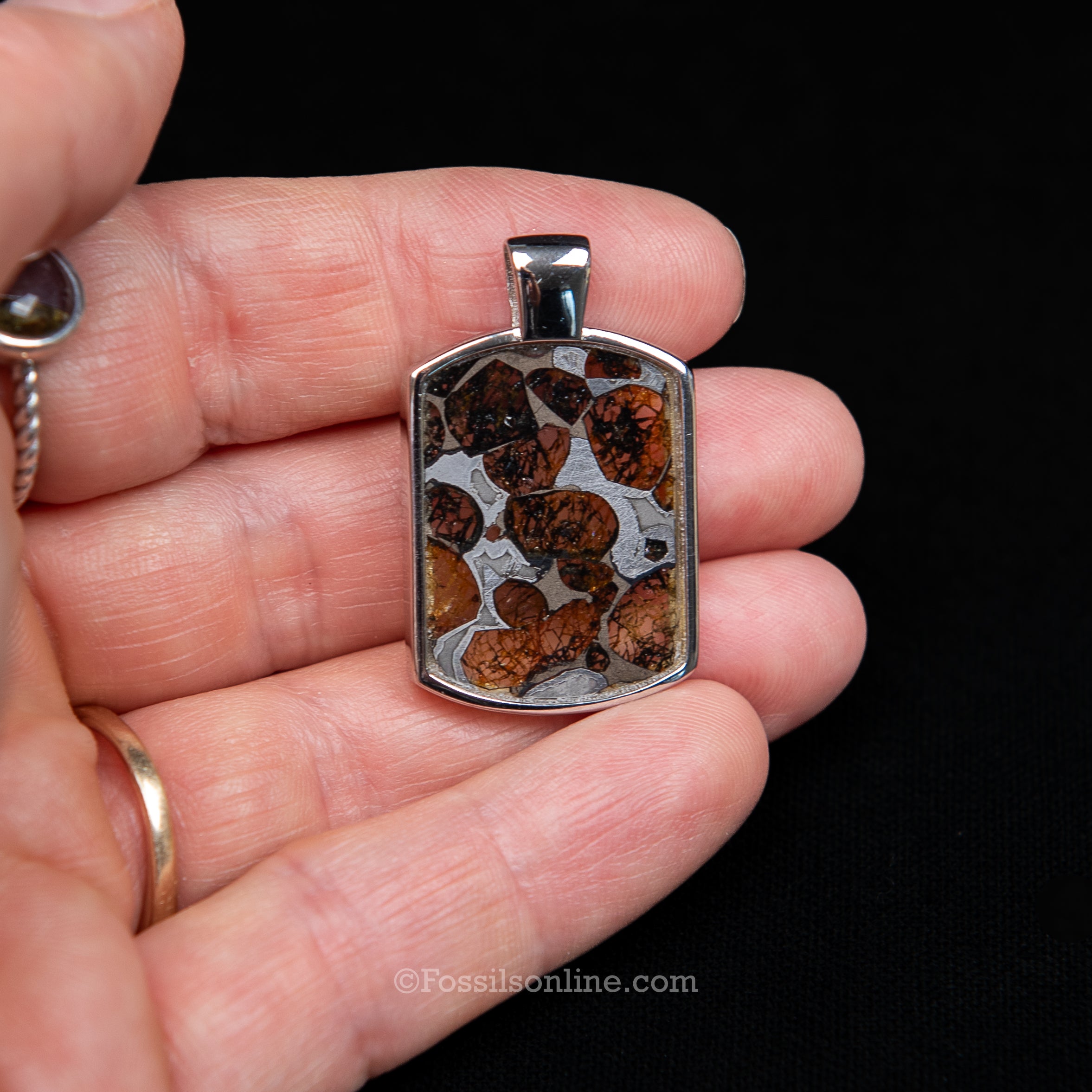 Sericho Meteorite Pendant .925