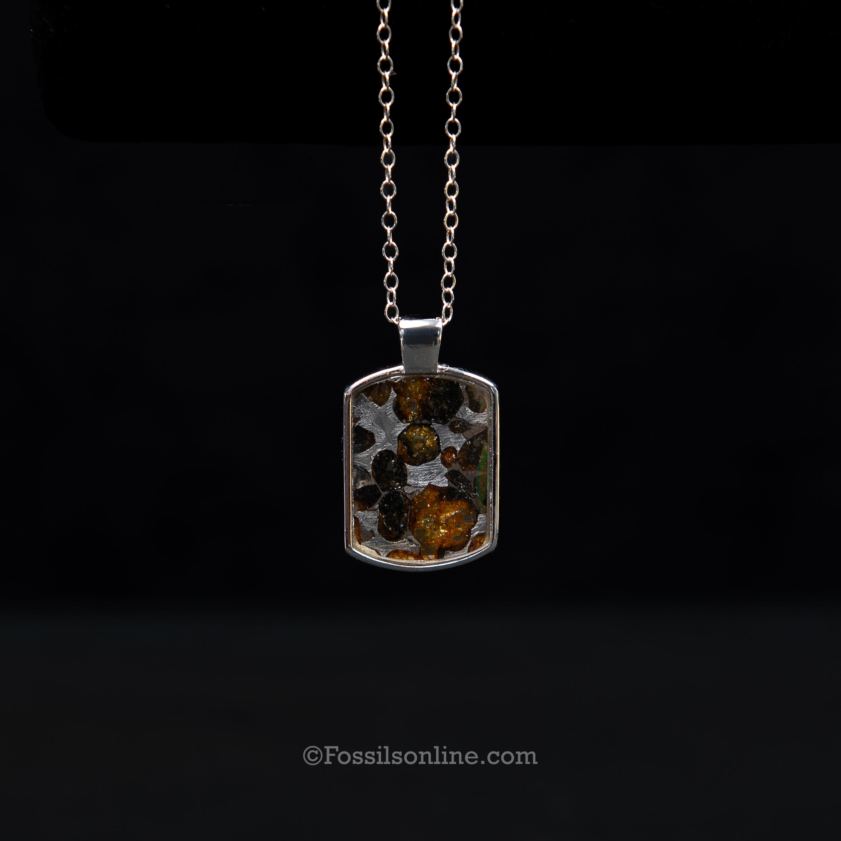 Sericho Meteorite Pendant .925