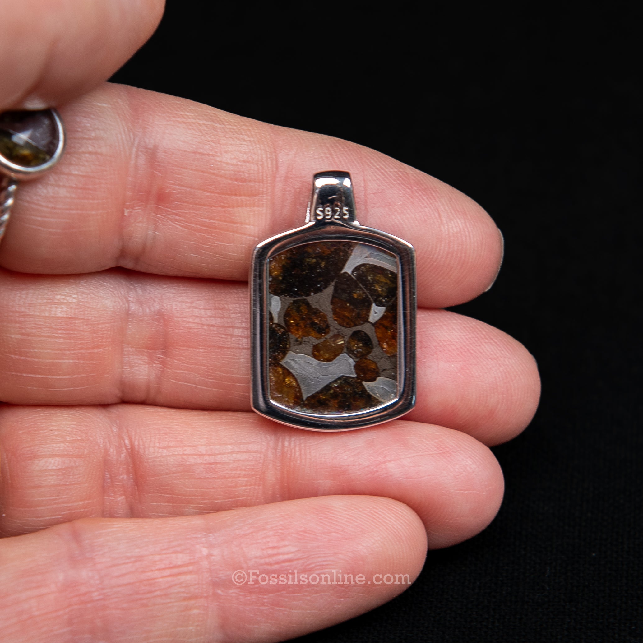 Sericho Meteorite Pendant .925