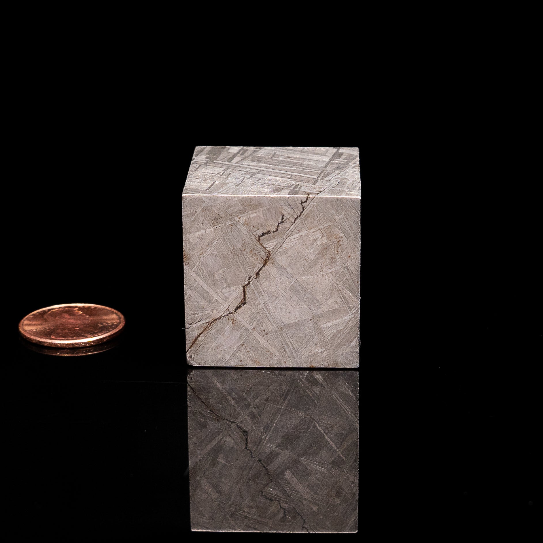 Muonionalusta Meteorite Cube 210gr