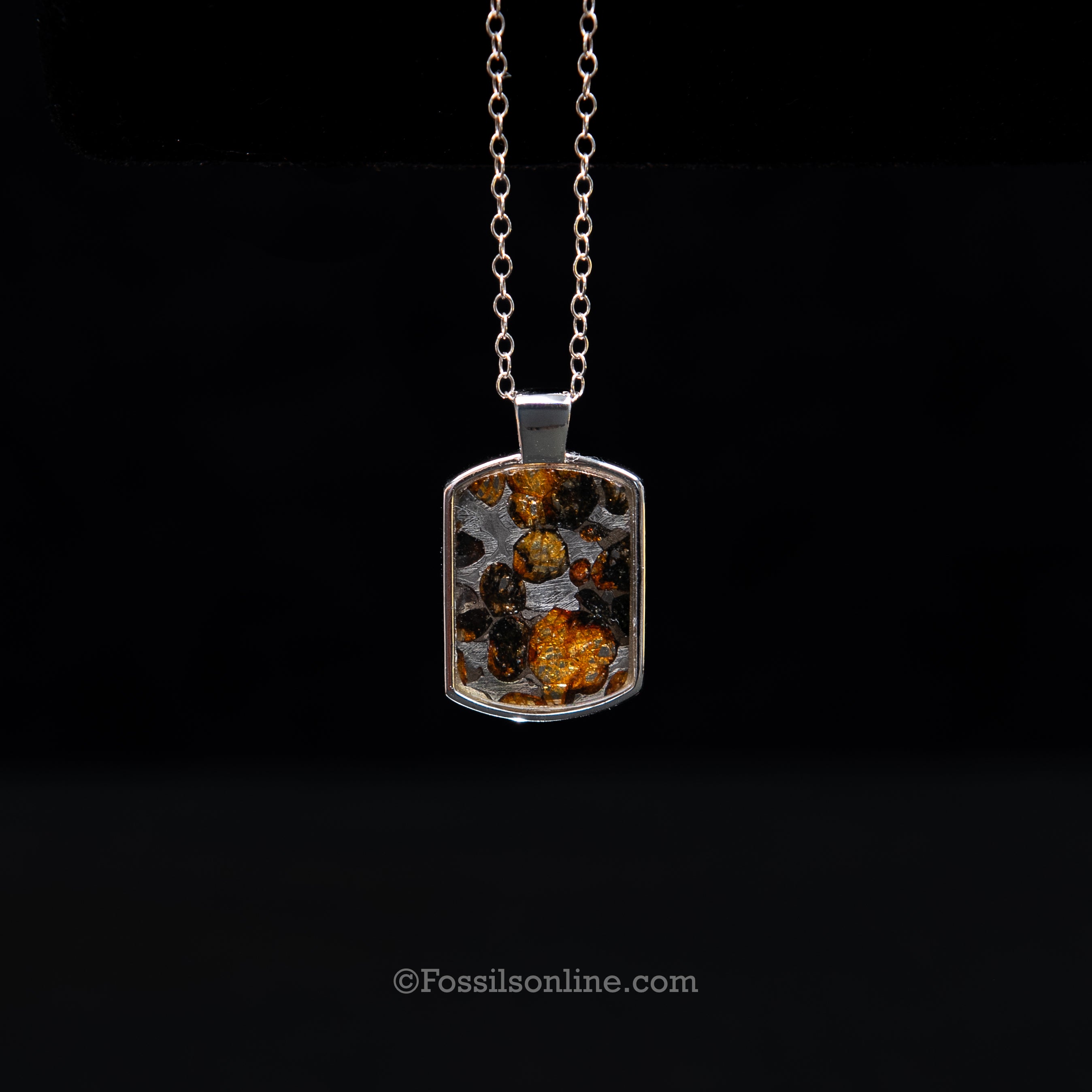 Sericho Meteorite Pendant .925