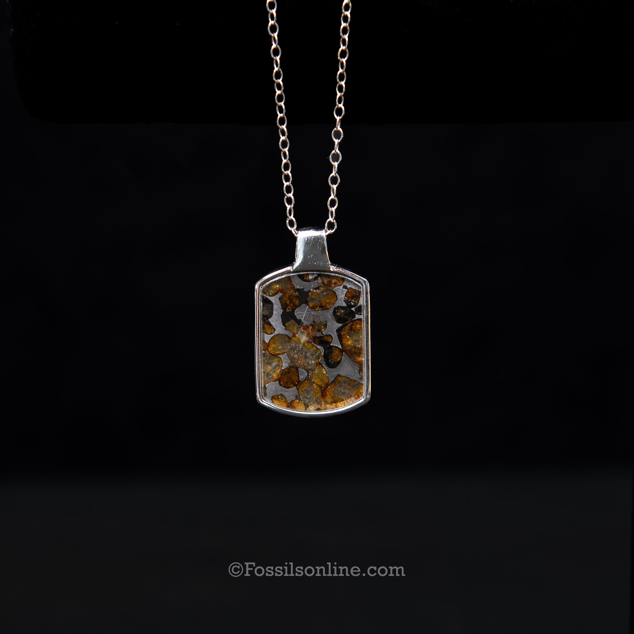 Sericho Meteorite Pendant .925
