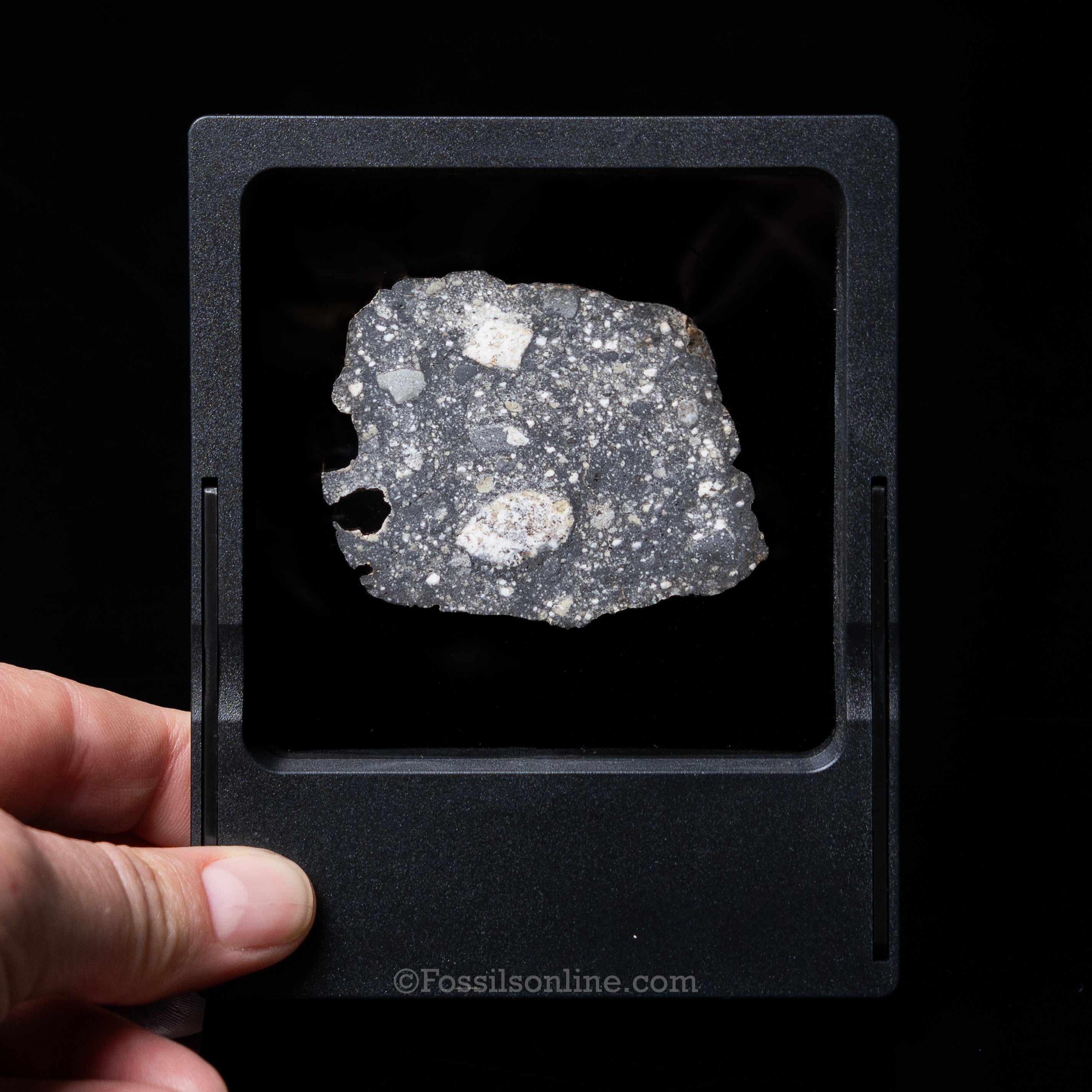 Aridal 017  Lunar Meteorite Slice 9.4gr