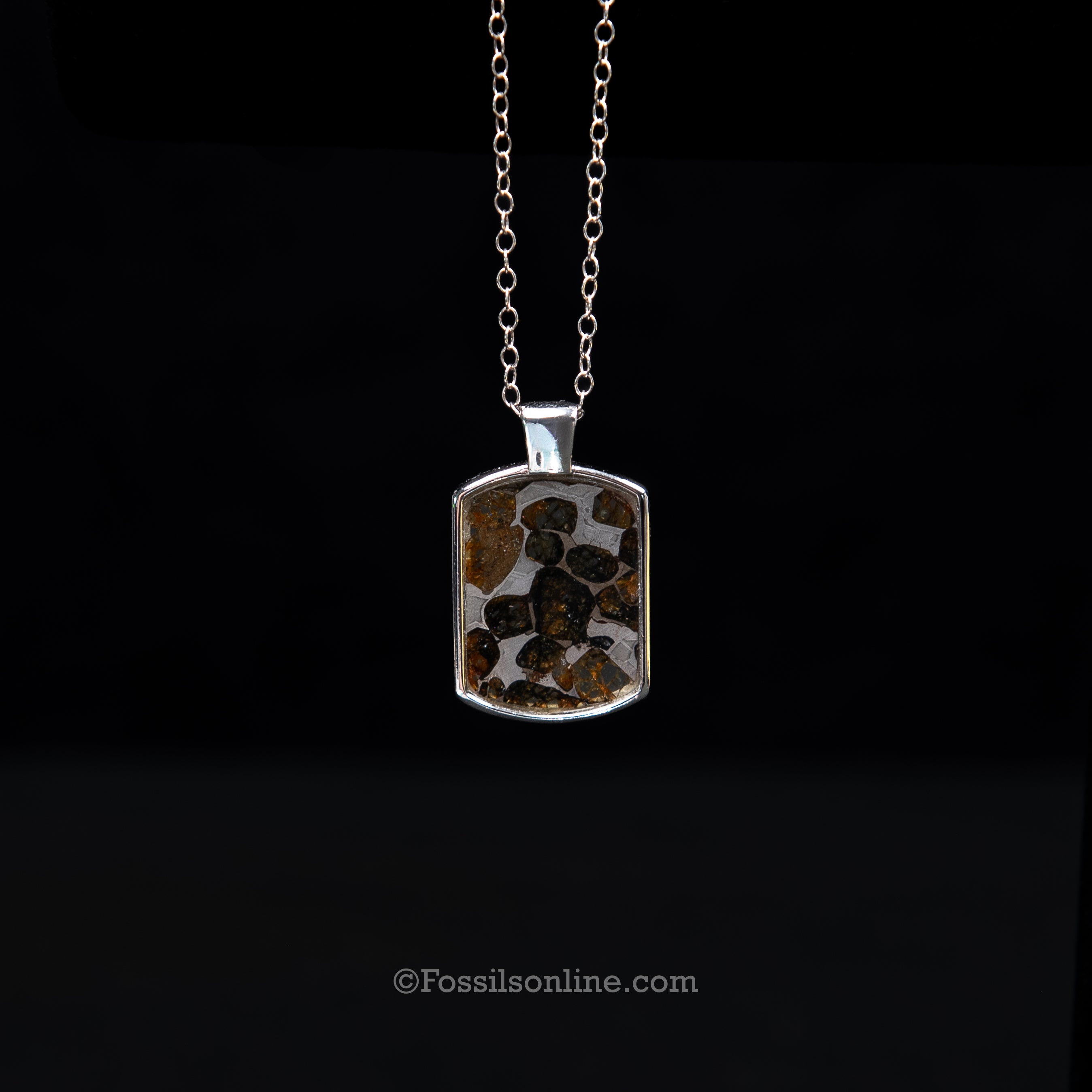 Sericho Meteorite Pendant .925