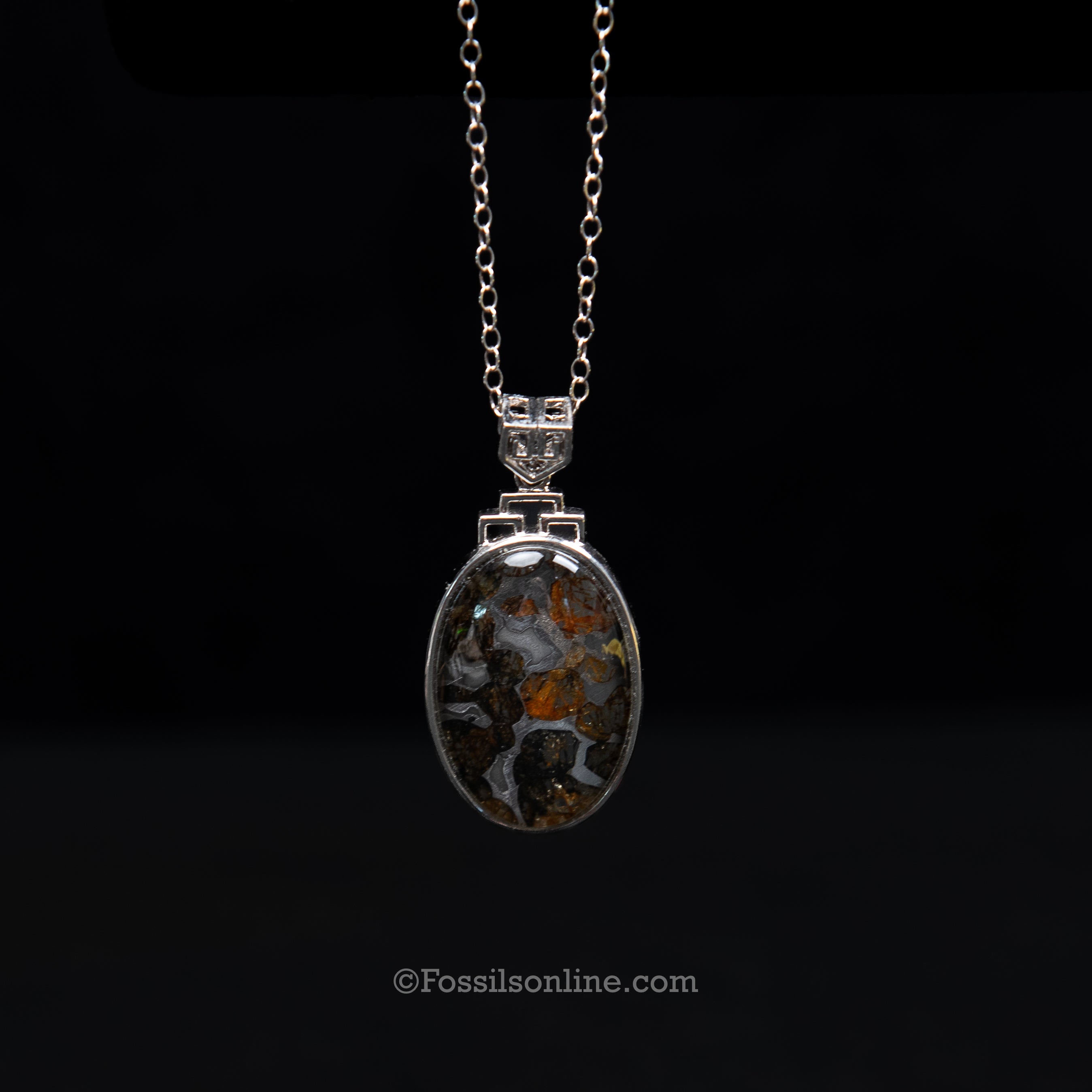 Sericho Meteorite Pendant .925