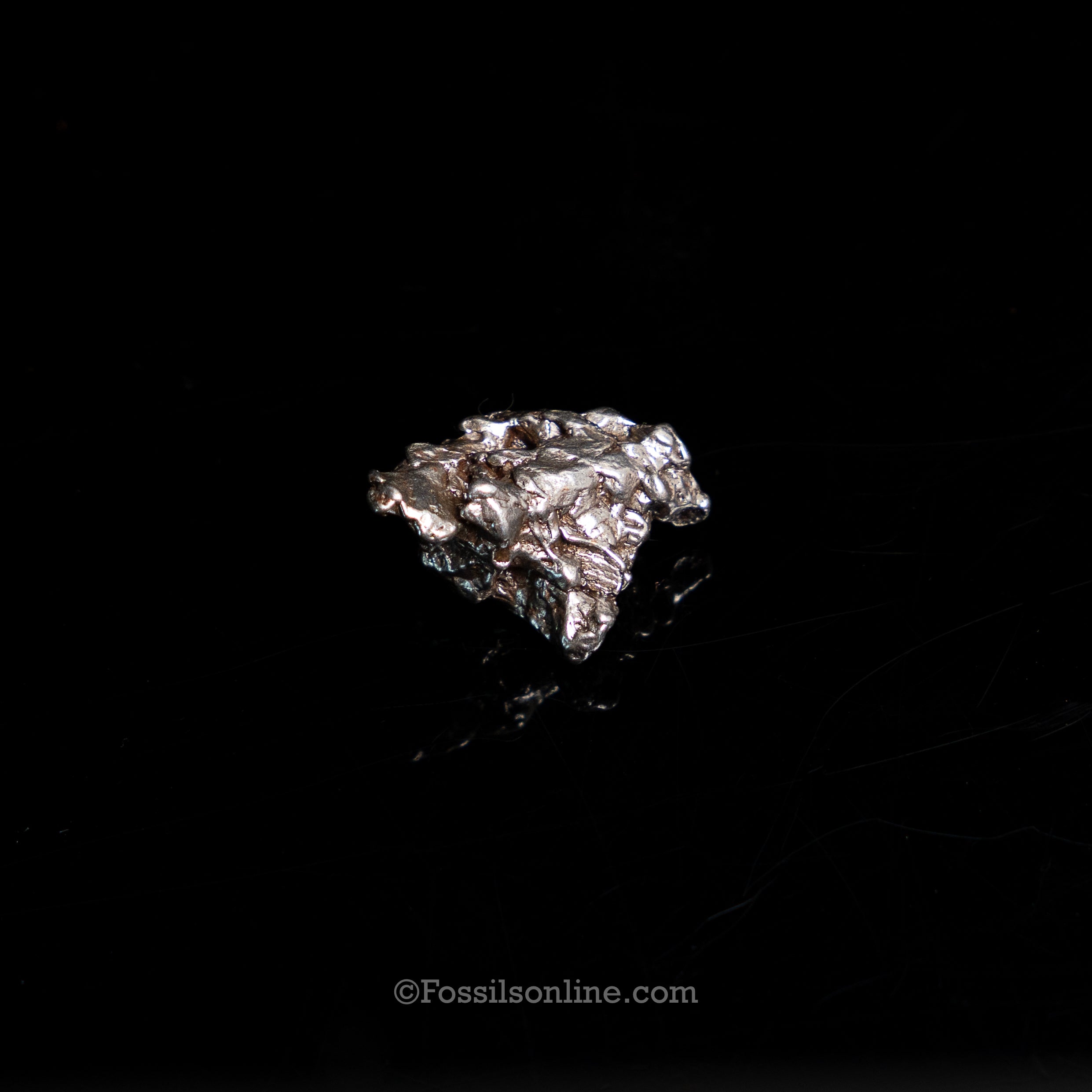 Genuine Campo del Cielo Meteorite in Glass Dome