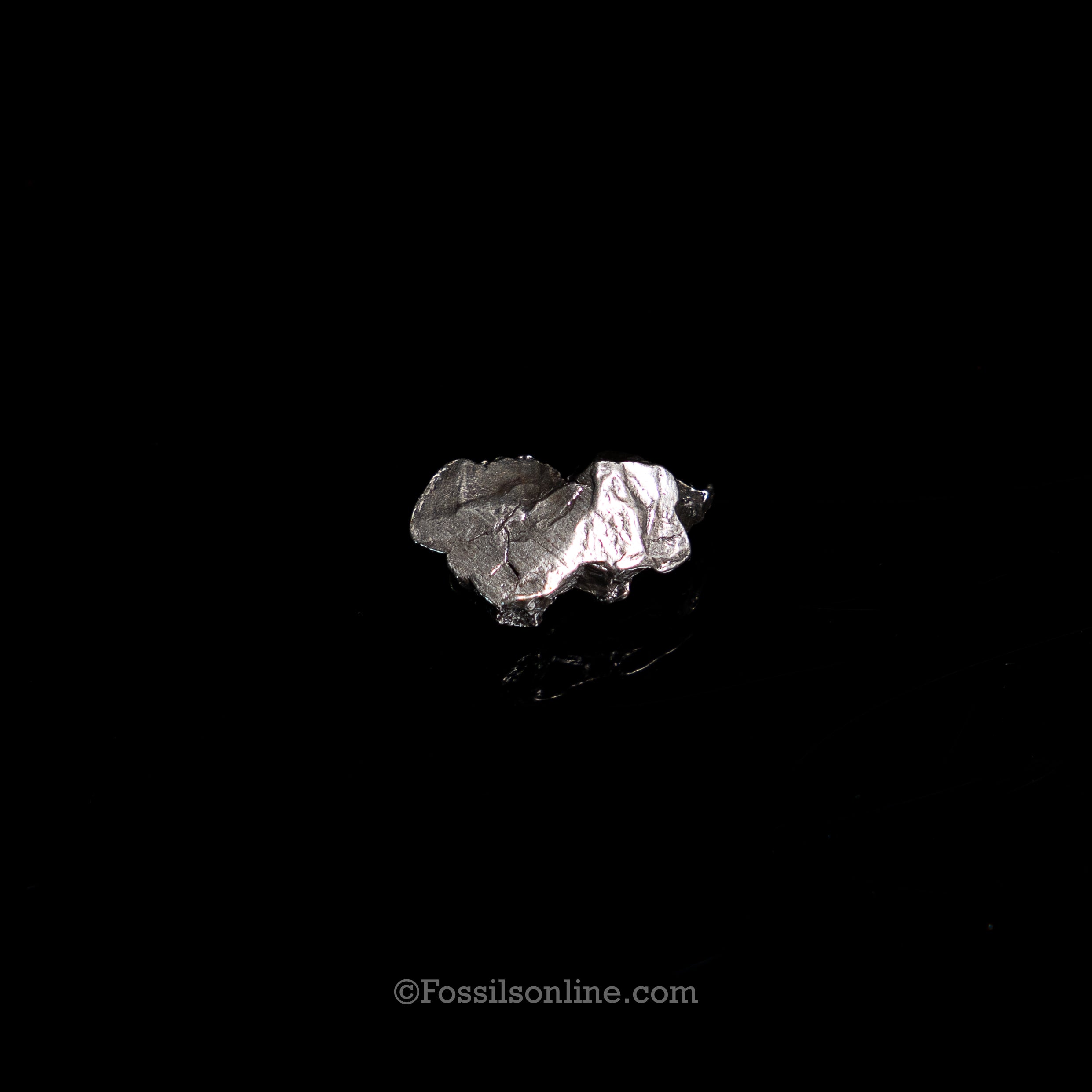 Genuine Campo del Cielo Meteorite in Glass Dome