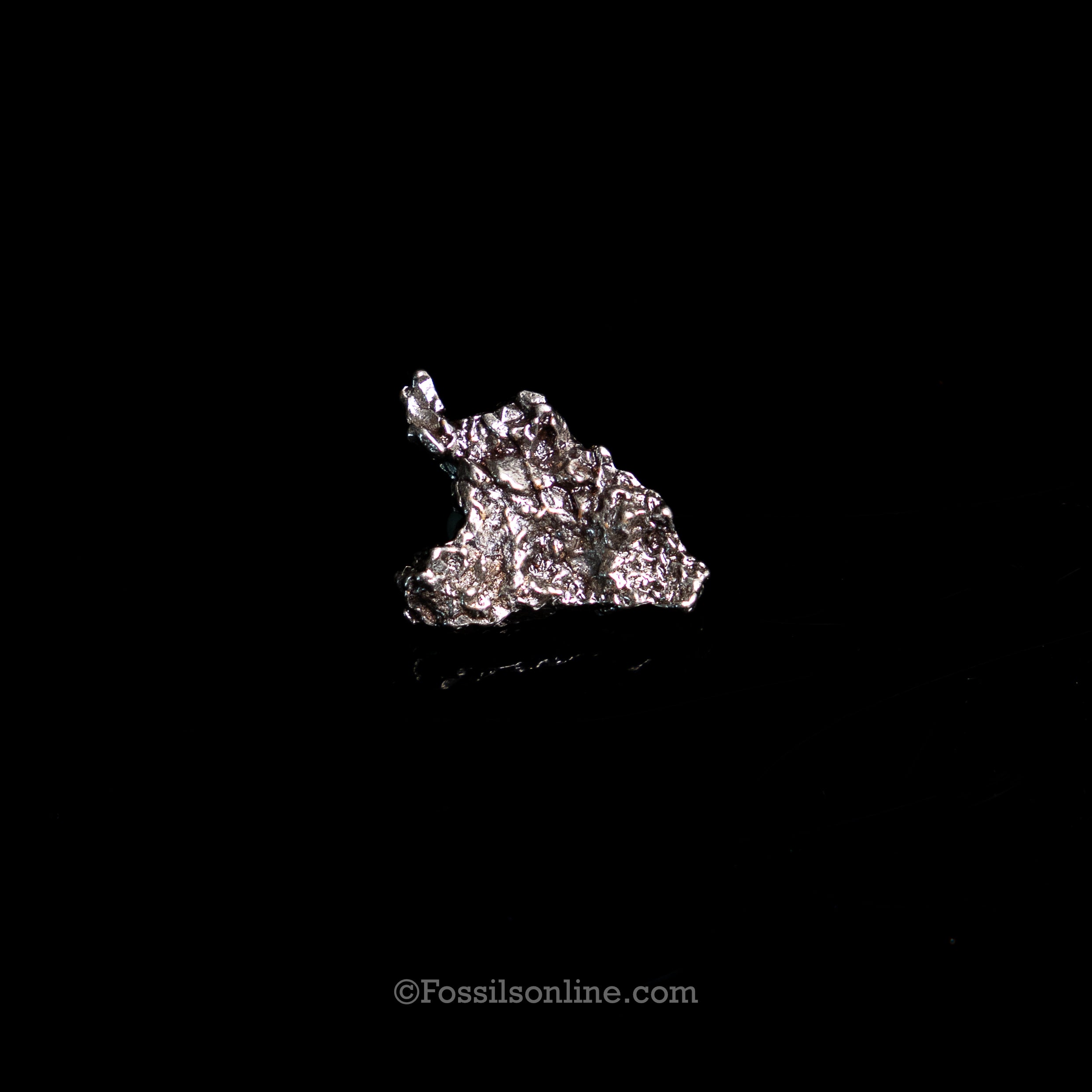 Genuine Campo del Cielo Meteorite in Glass Dome