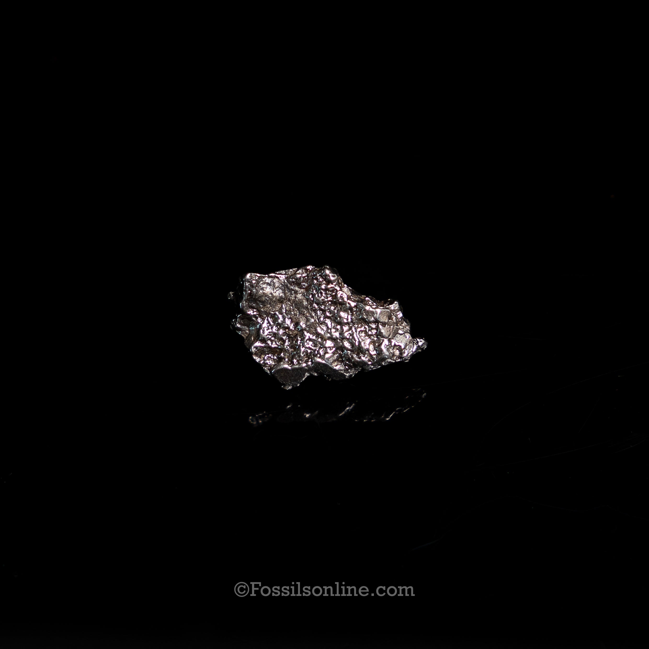 Genuine Campo del Cielo Meteorite in Glass Dome