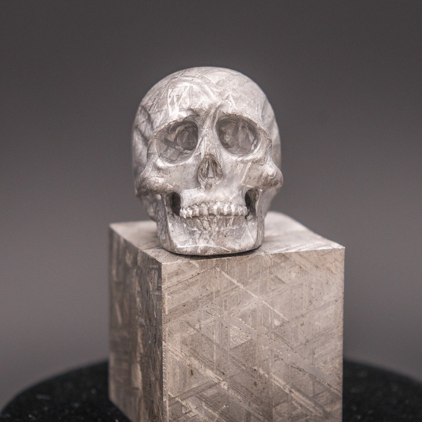 AMAZING Meteorite Skull 87g